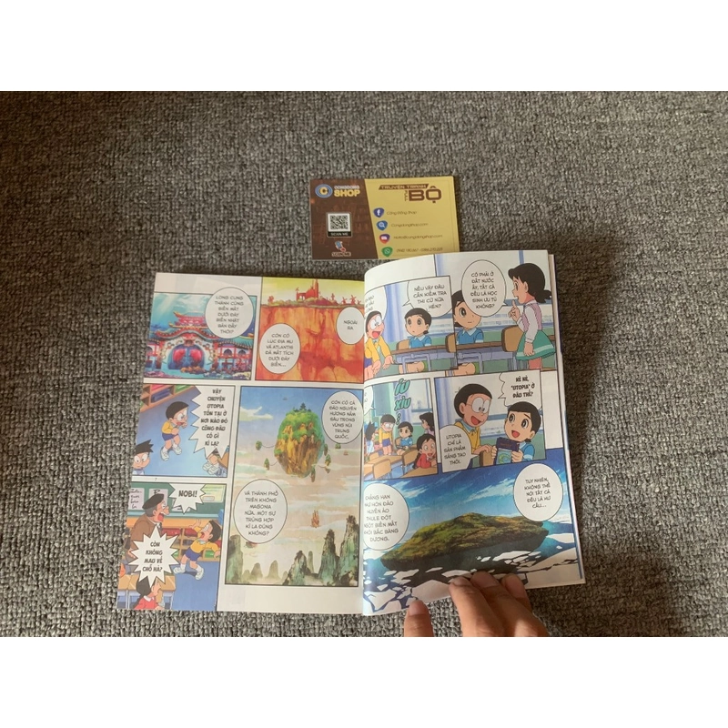 Truyện tranh Doraemon Movie Story Màu - Nobita Và Vùng Đất Lý Tưởng Trên Bầu Trời 199496