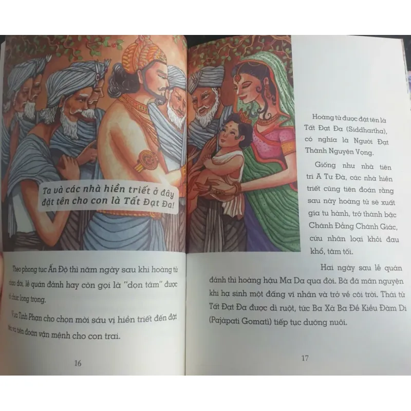 Sách Truyện Sự Tích Đức Phật Thích Ca - Saigon Books mới 90% 641254
