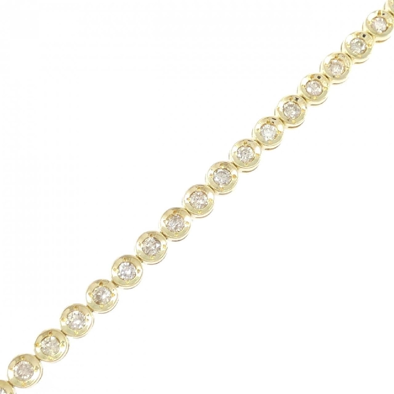 K18YG Vòng tay kim cương 2.05CT - Hàng hiệu Chính hãng 877778