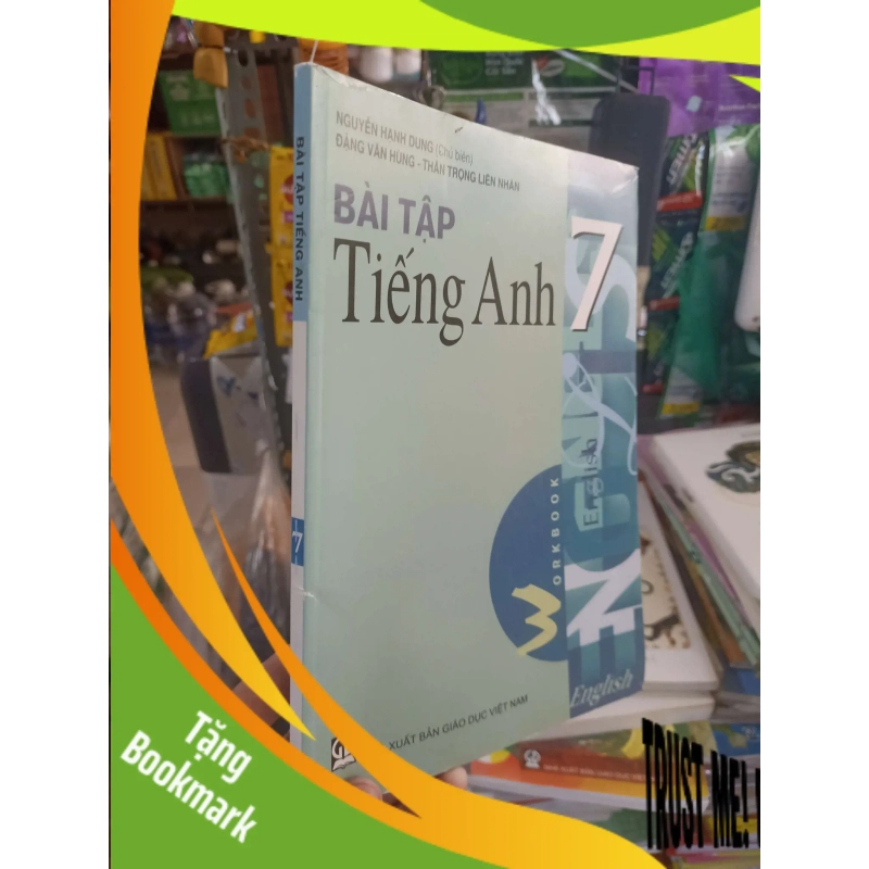 (TẶNG BOOKMARK) Bài tập tiếng anh 7 - Hạnh Dung 2016 mới 90% Giáo khoa RBK2702 939129