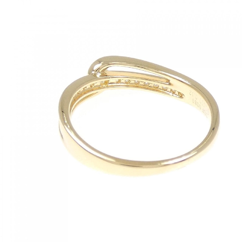 Nhẫn kim cương K18YG 0.130CT 670038