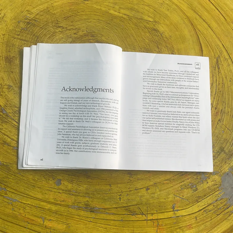 THE MENTAL HEALTH TECHNOLOGY BIBLE- LARRY D. ROSEN AND MICHELLE M. WEIL 697194