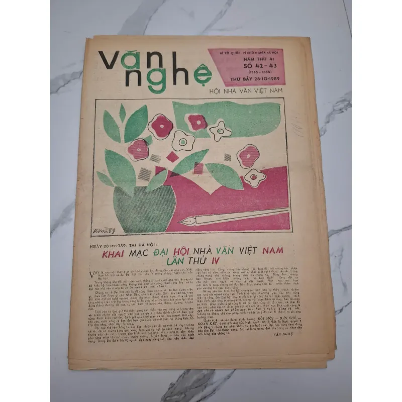 Báo Văn Nghệ số 42-43 (1355-1356) - Nhiều tác giả - Tin tức/Sự kiện 960077