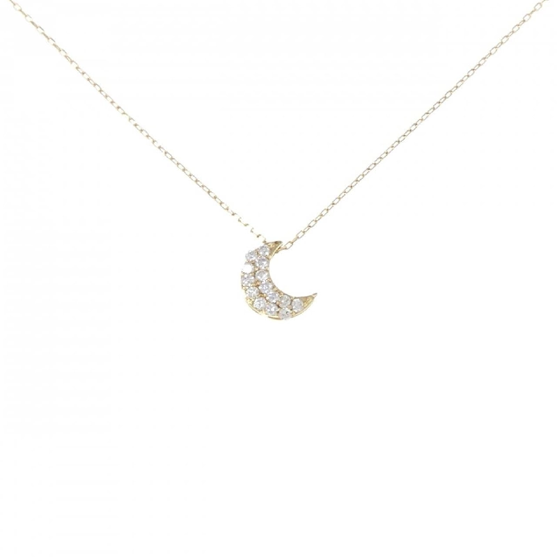 K18YG Mặt dây chuyền kim cương 0.10CT - Hàng hiệu Chính hãng 862394