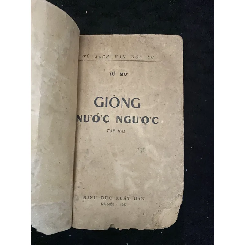 Giồng nước ngược- Tú mỡ (tập 2) sách xưa 1030731