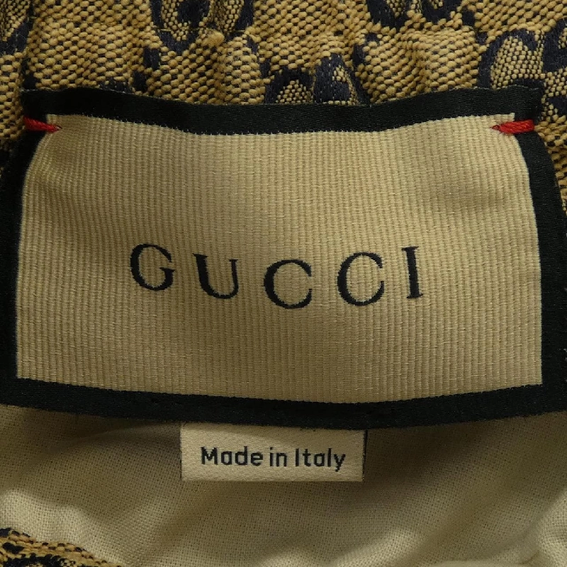 Gucci GUCCI Quần vải canvas GG có chữ G lồng vào nhau bằng da 658090 Z8AOV - Hàng hiệu Chính hãng 888985