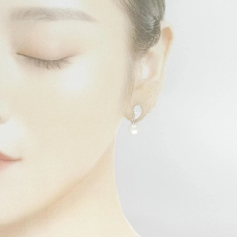 Bông tai ngọc trai Akoya Mikimoto 7.8mm 665452