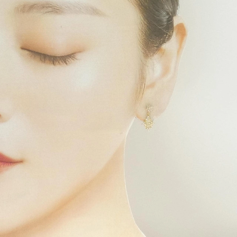 Bông tai kim cương K18YG 0.50CT - Hàng hiệu Chính hãng 868157