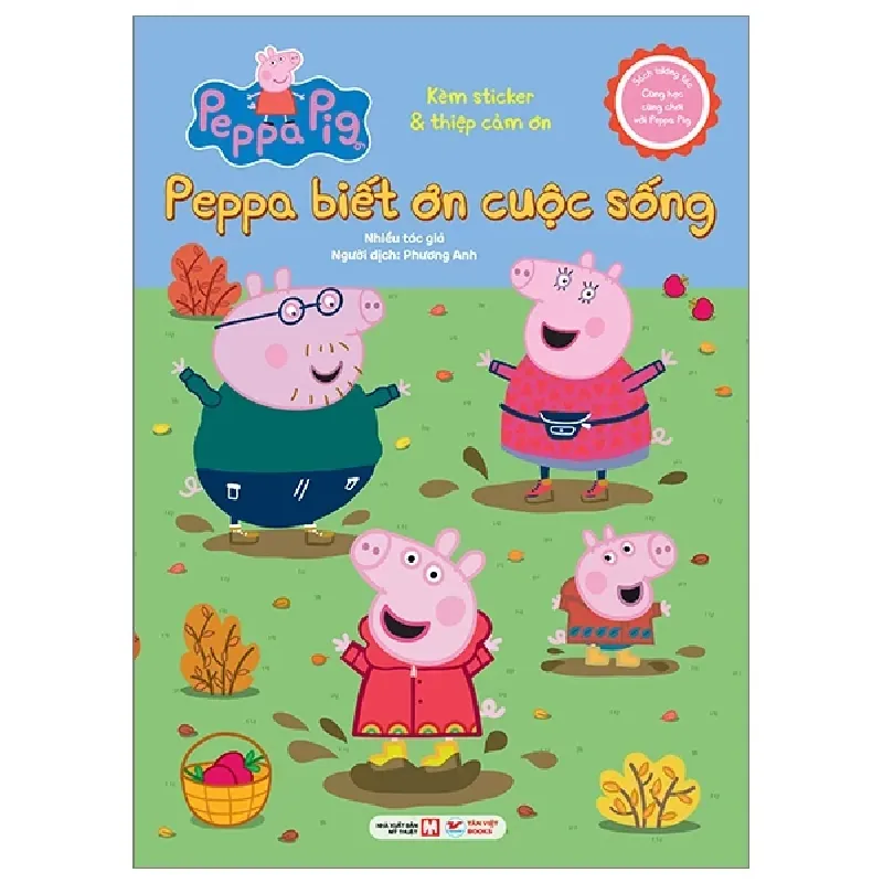 Sách Tương Tác - Cùng Học Cùng Chơi Với Peppa Pig - Peppa Biết Ơn Cuộc Sống - Nhiều Tác Giả 401970