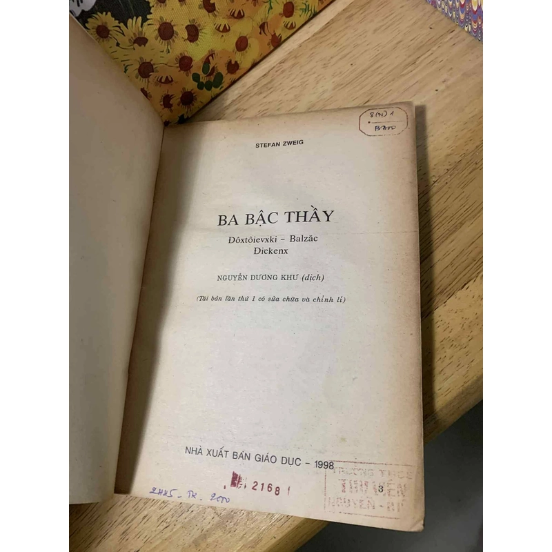Ba Bậc Thầy - Stefan Zweig 538016
