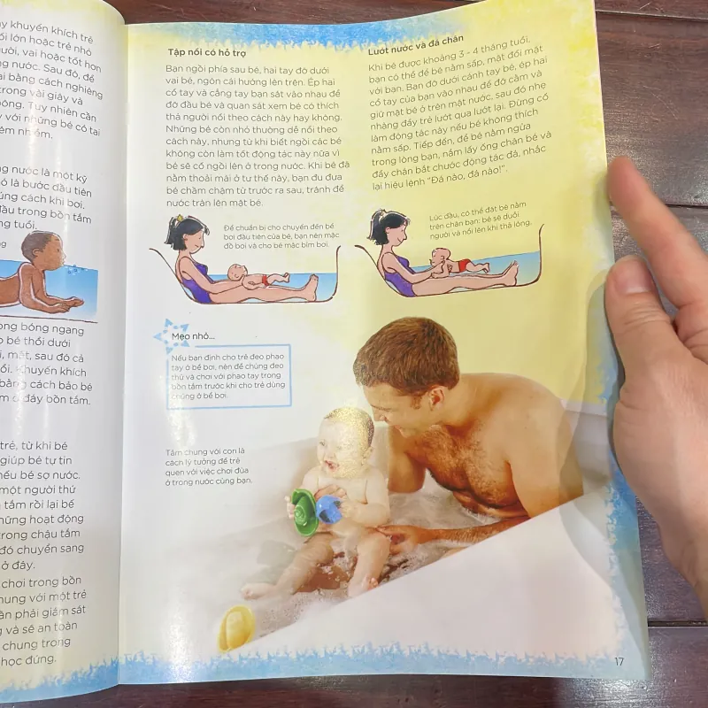 Dạy con tập bơi - tủ sách người mẹ tốt / giáo dục / nuôi dạy con  1040535