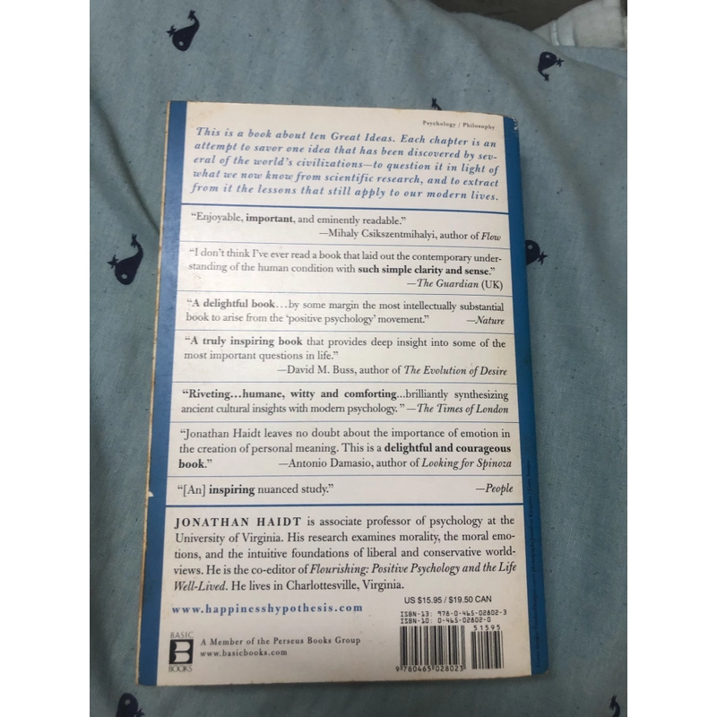 The Happiness Hypothesis - Jonathan Haidt (tác giả Tư duy đạo đức) 366667