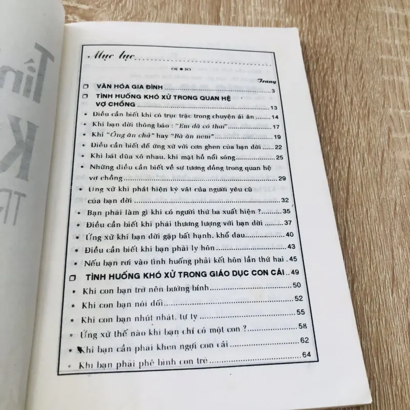 TÌNH HUỐNG KHÓ XỬ TRONG GIA ĐÌNH 1022339