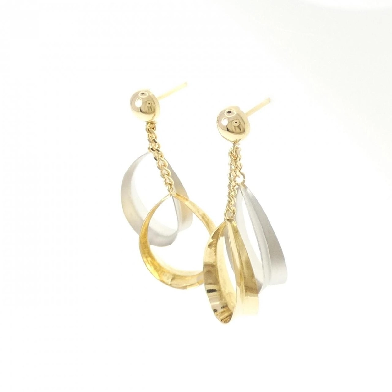 K18YG/PT Bông tai - Hàng hiệu Authentic 871104