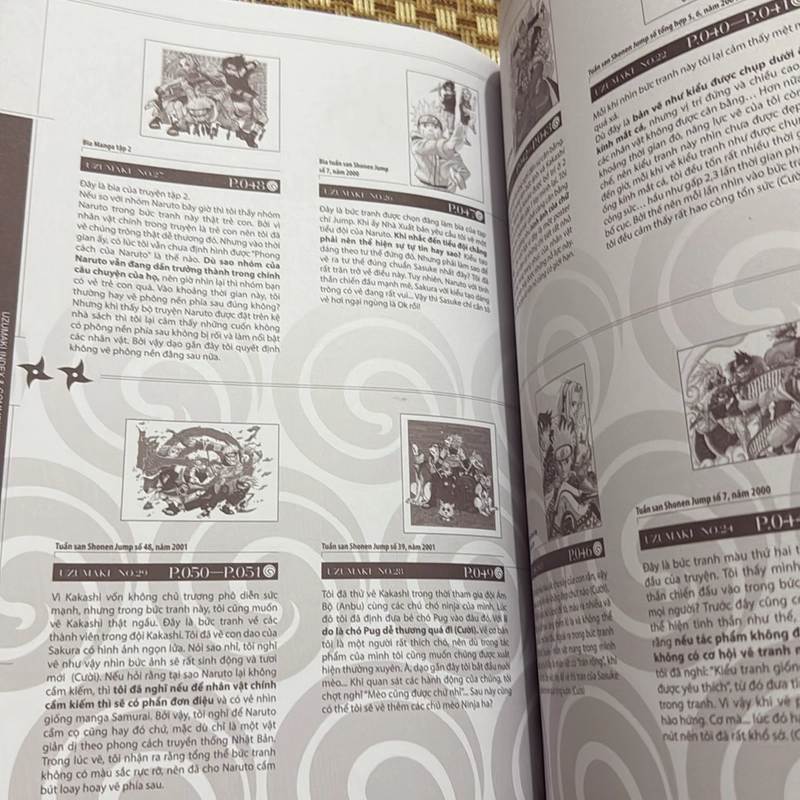 Tuyển tập tranh Masashi Kishimoto Uzumaki Naruto 524450