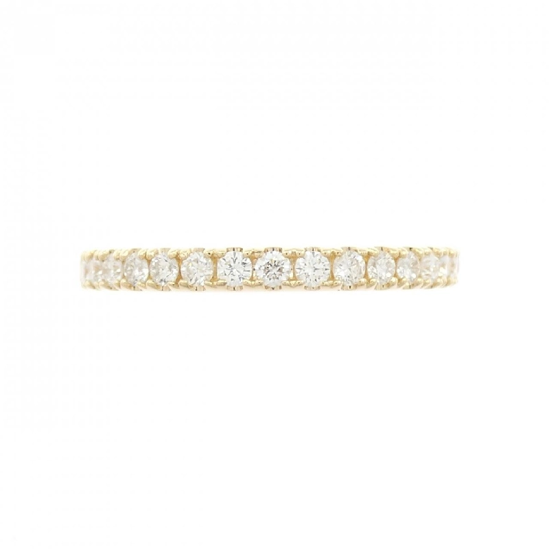 Nhẫn kim cương K18YG Half Eternity 0.32CT - Hàng hiệu Chính hãng 852578