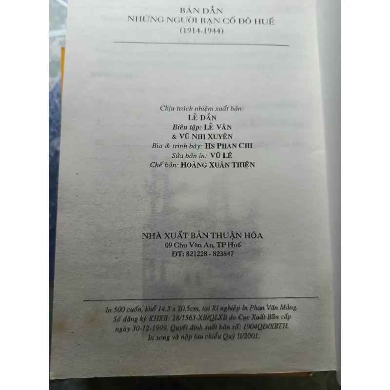 Những người bạn Cố Đô Huế ( 7,8,9, bản dẫn) 927844