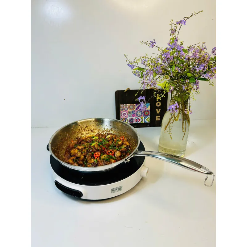 🔥 TRIPRO KALITE KL825 – Chảo inox nguyên khối, bắt từ 98%, nấu nhanh tiết kiệm điện! ⚡ 740348