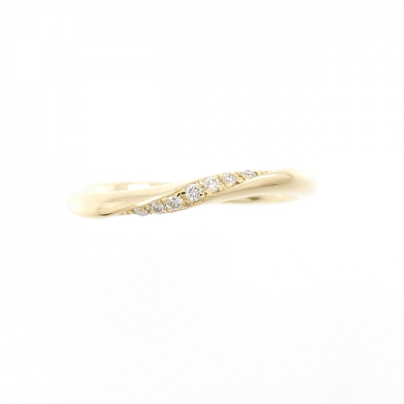 Nhẫn kim cương 750YG 672306