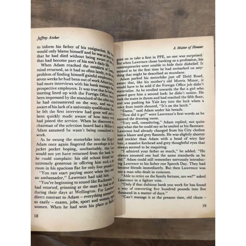 A Matter of Honour - Jeffrey Archer 736255