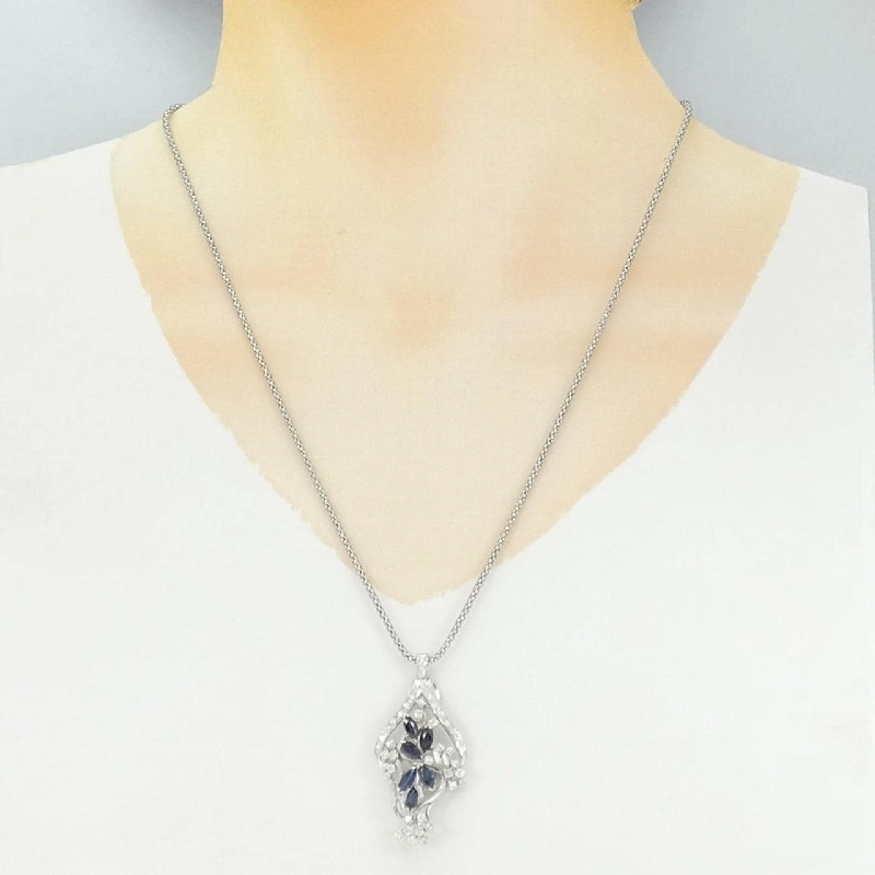 Dây chuyền Sapphire PT900/PT850 1.81CT - Hàng hiệu Chính hãng 845950