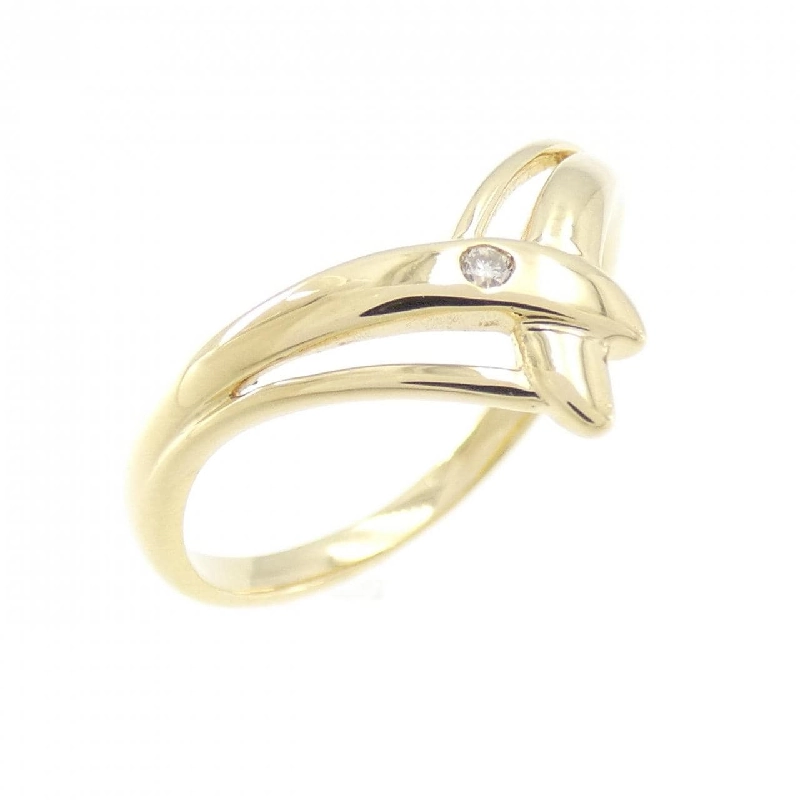 Nhẫn kim cương K18YG - Hàng hiệu Authentic 855773