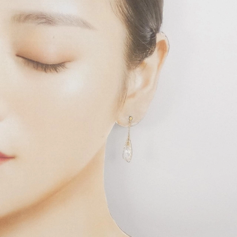 K18YG Cubic Bông tai - Hàng hiệu Chính hãng 869425