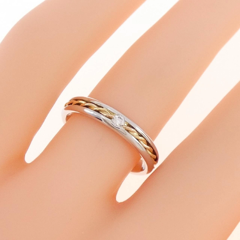 Nhẫn kim cương ba màu 750 0.04CT 669481