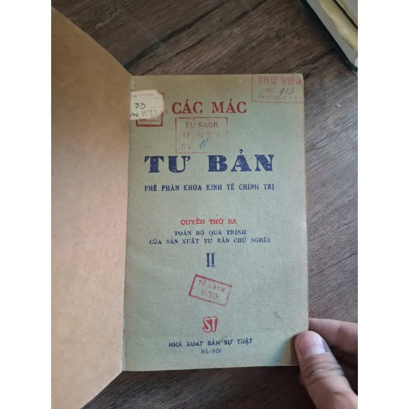 TƯ BẢN (Quyển Thứ Ba - Phần II) - CÁC MÁC 726450