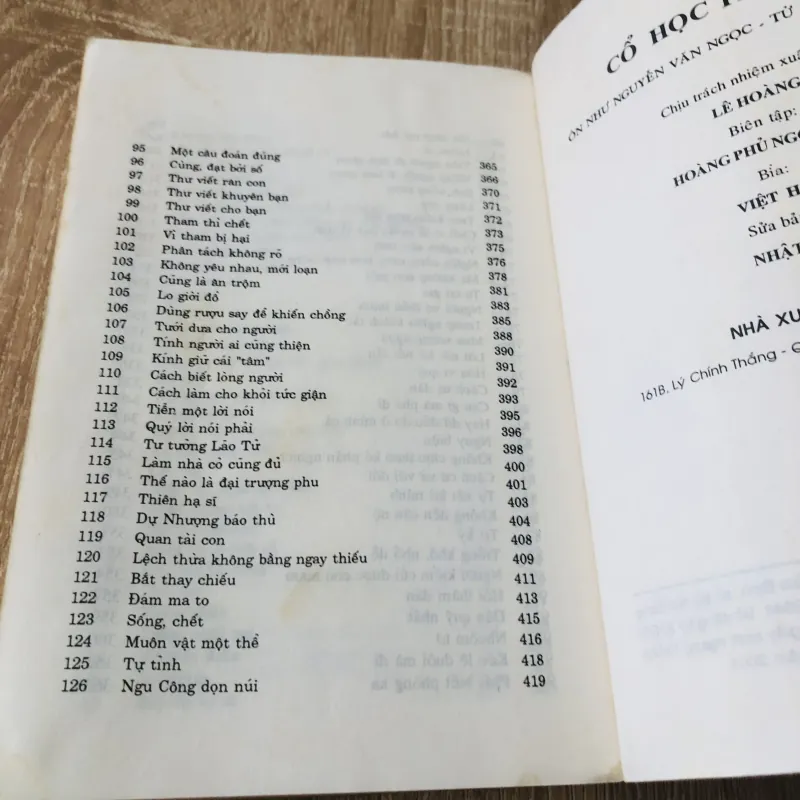 CỔ HỌC TINH HOA  1024373