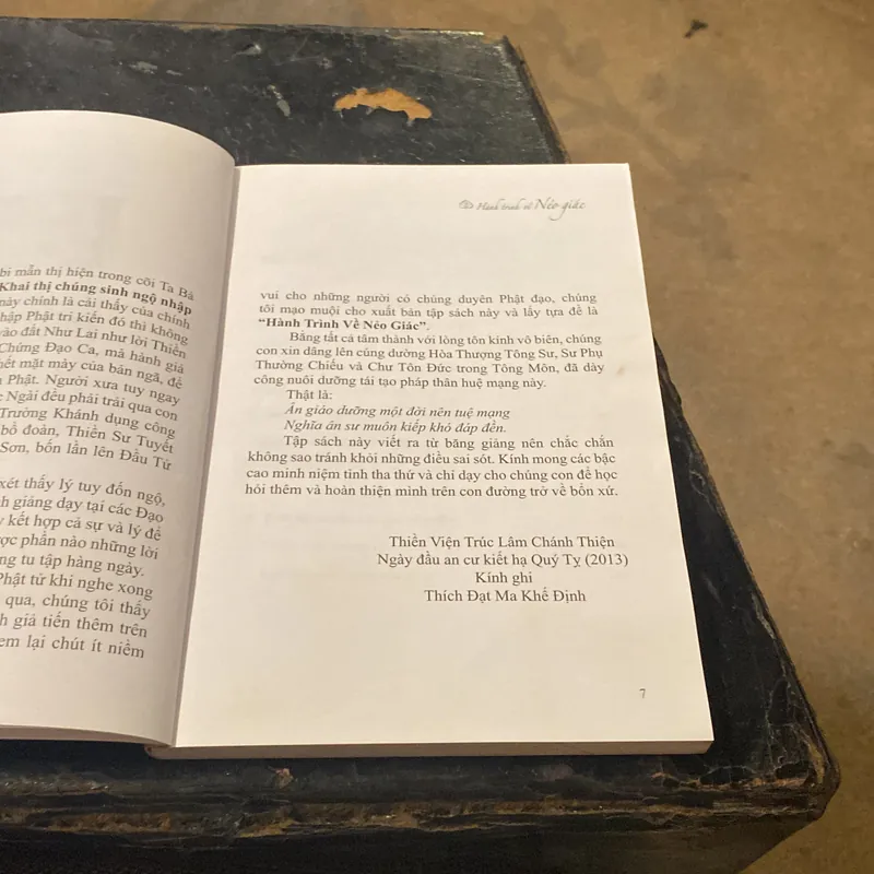 Hành trình về Nẻo Giác- Thích Đạt Ma Khế Định 689217