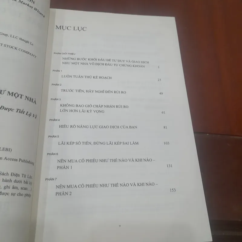 Mark Minervini - CÁCH TƯ DUY VÀ GIAO DỊCH NHƯ MỘT NHÀ VÔ ĐỊCH ĐẦU TƯ CHỨNG KHOÁN 709152