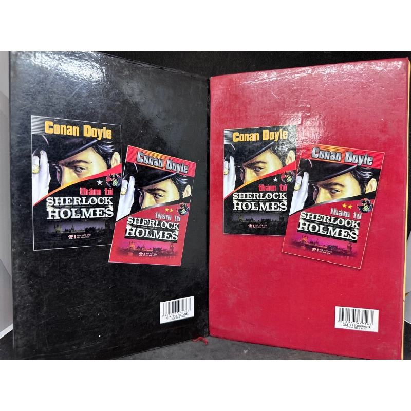 Trọn bộ 2 tập Thám tử Sherlock Holmes (bìa cứng) New 80% SBM0905 911489