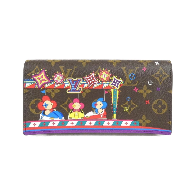 Ví Louis Vuitton Monogram (Holiday) Portefeuille Sara M69747 - Hàng hiệu Chính hãng 771521