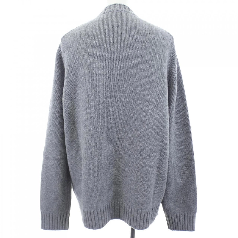 Áo len cổ tròn bằng len x cashmere PRADA UMB645 S232 13HI - Hàng hiệu Authentic 888563