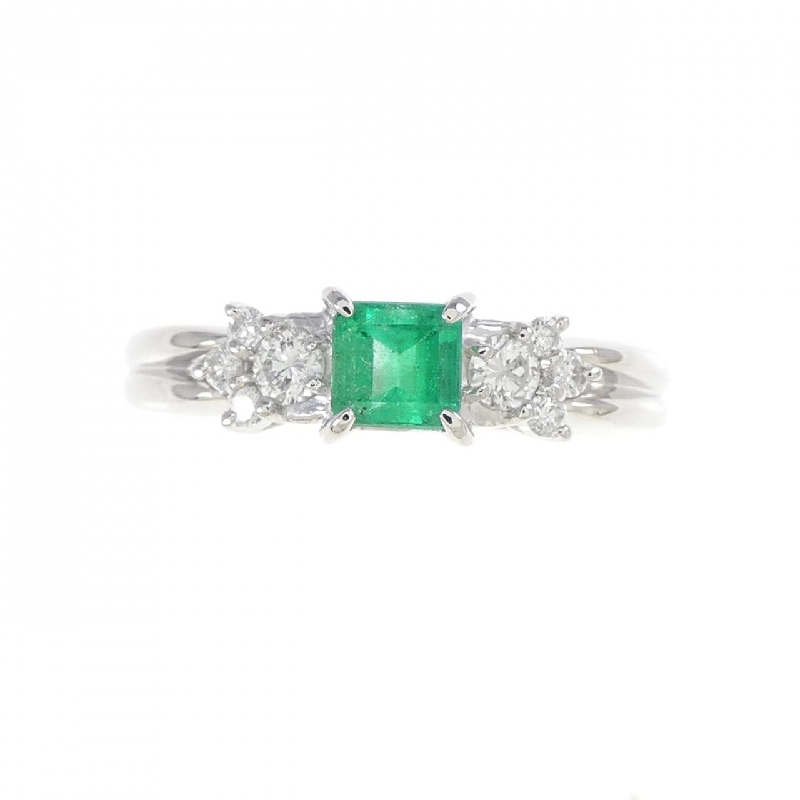 Nhẫn Emerald PT900 0.34CT 668064