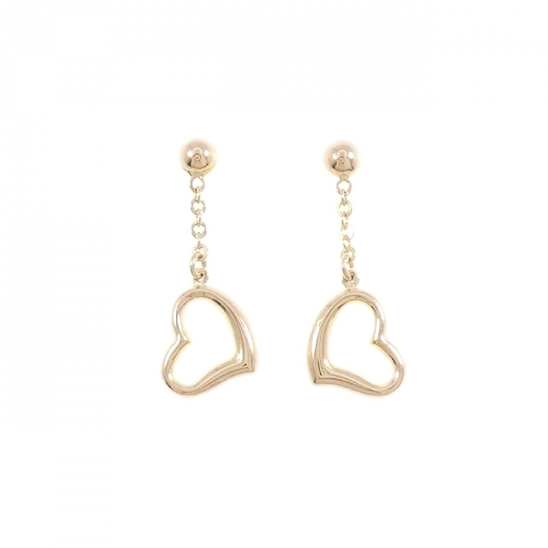 K18PG Bông tai hình trái tim - Hàng hiệu Chính hãng 868062