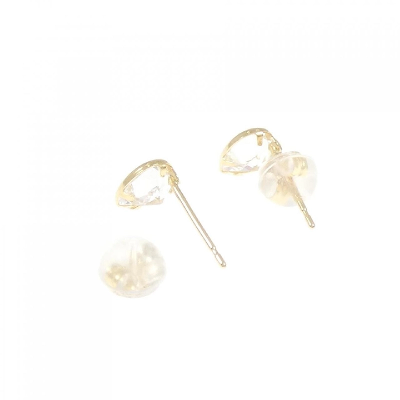 K18YG Bông tai hình trái tim - Hàng hiệu Chính hãng 870453