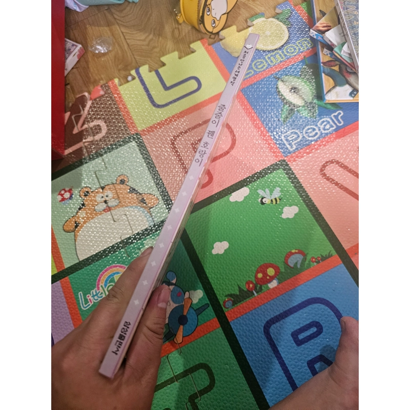 Sách học tiếng Hàn bìa cứng In màu như hình  418809