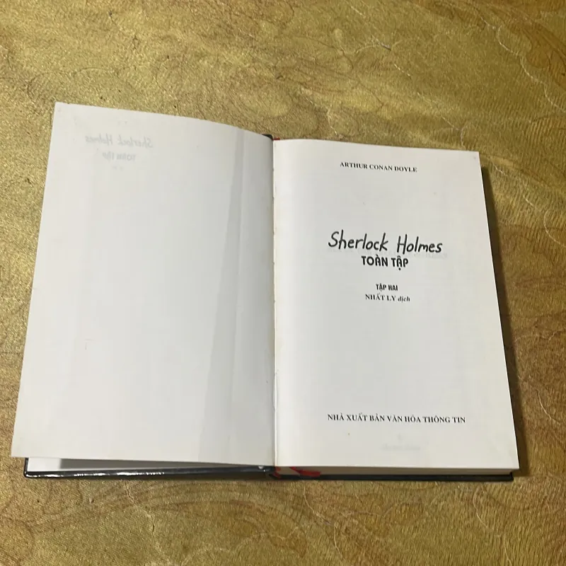 SHERLOCK HOLMES TOÀN TẬP ( trọn bộ 3 tập )- SIR ARTHUR CONAN DOYLE  756284