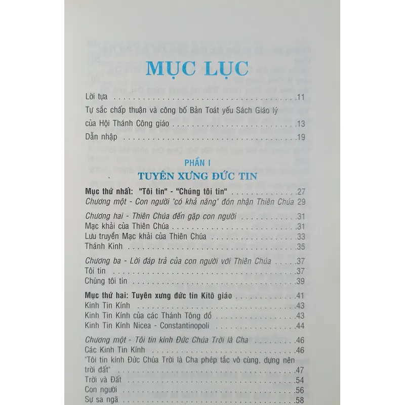 Sách giáo lý của một hội thánh công giáo 🌻 594674