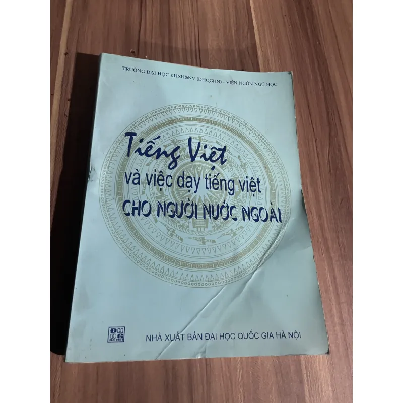 Tiếng Việt và việc dạy tiếng Việt cho người nước ngoài, sách khổ lớn 760186