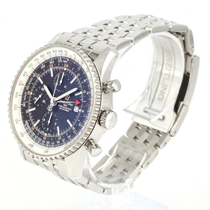 Đồng hồ Breitling Navitimer Chronograph GMT46 A24322/A242B-2NP SS tự động - Hàng hiệu chính hãng 881887