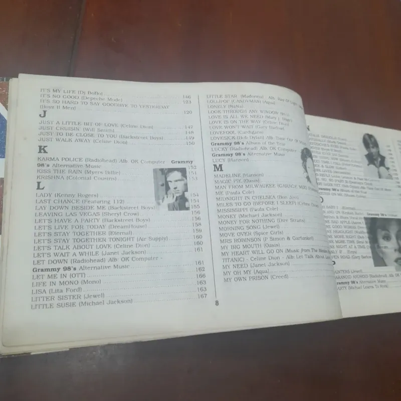 Most Favourite ENGLISH SONG BOOK 1998 745623