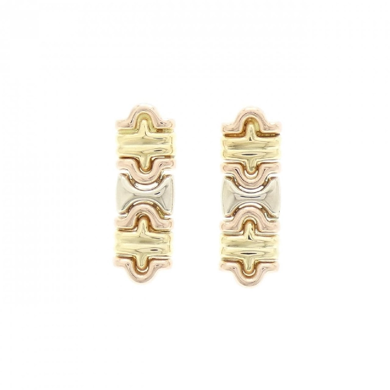 Bông tai 750 ba màu/K18YG - Hàng hiệu Authentic 876052