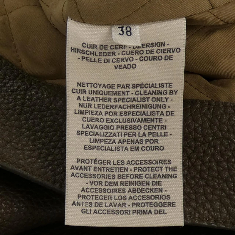 Áo khoác da HERMES 2H1206D0 - Hàng hiệu Authentic 819216