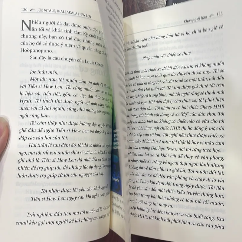 Trở về Không & Không giới hạn : 2 quyển trải nghiệm khám phá Ho’oponopono - Joe Vitale 1051730