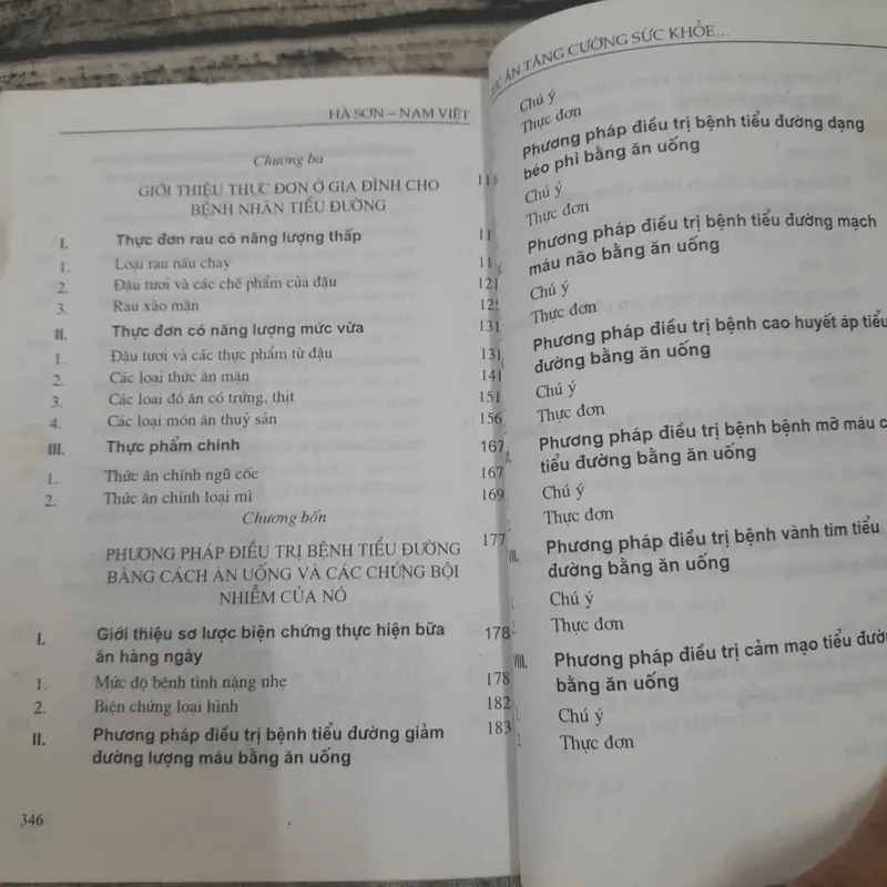 Thức ăn tăng cường sức khỏe cho người bệnh Tiểu đường. Tác giả Hà Sơn - Nam Việt 693736