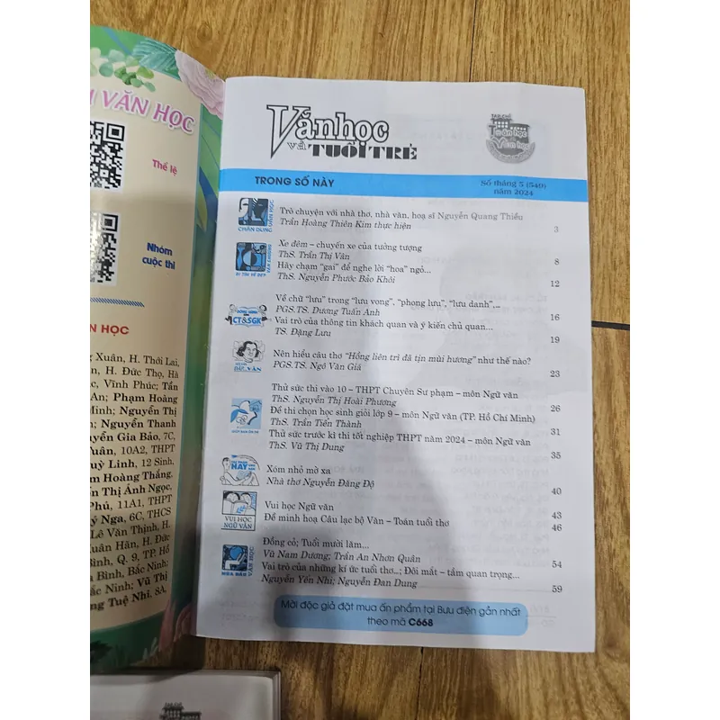 3q Văn học và tuổi trẻ không trùng như hình 
20k 730186