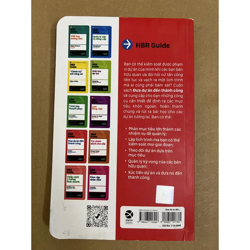 HBR Guide Đưa dự án đến thành công 1022538